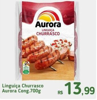 Master Supermercados Linguiça Churrasco Aurora Cong.700g oferta