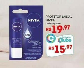Bistek Supermercados PROTETOR LABIAL NIVEA oferta