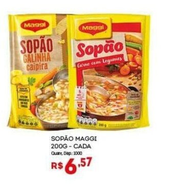 Bistek Supermercados SOPÃO MAGGI 200G - CADA oferta