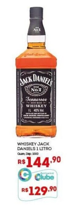 WHISKEY JACK DANIELS 1 LITRO
