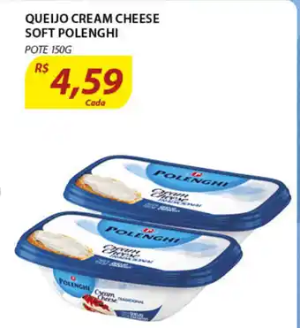 Assaí Atacadista Queijo Cream Cheese Soft Polenghi 150g oferta