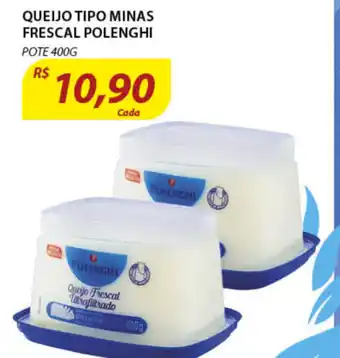 Assaí Atacadista Queijo Tipo Minas Frescal Polenghi 400g oferta
