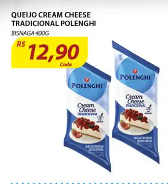 Assaí Atacadista Queijo Cream Cheese Tradicional Polenghi 400g oferta