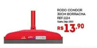 RODO CONDOR 30CM BORRACHA REF:1124
