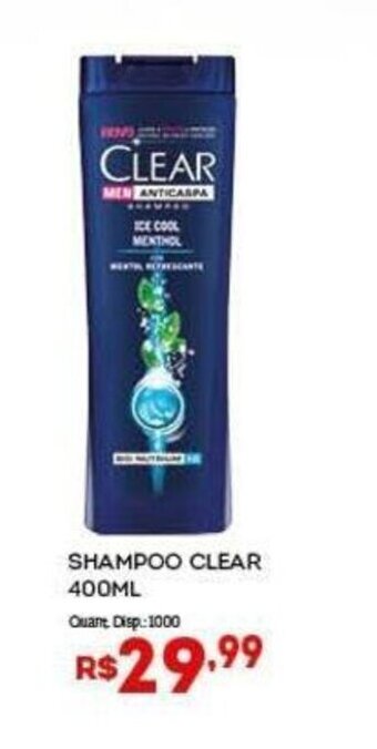 Bistek Supermercados SHAMPOO CLEAR 400ML oferta