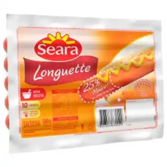 Supermercados Big Compra Salsicha seara longuette 500g oferta