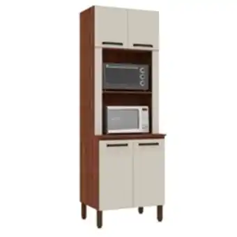 Bemol Paneleiro paraná ametista 04 portas - branco oferta