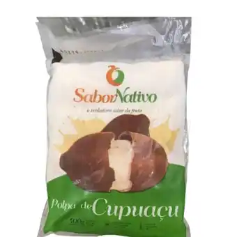 Super Lagoa Polpa sabornativo cupuacu pacote 400g oferta