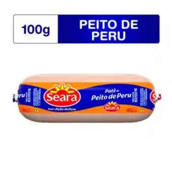 Big Box Patê de peito peru bisnaga seara 100g oferta