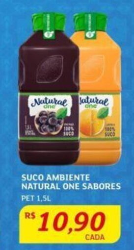 Assaí Atacadista SUCO AMBIENTE NATURAL ONE SABORES PET 1,5L oferta