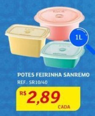 Assaí Atacadista POTES FEIRINHA SANREMO REF.: SR10/40 oferta