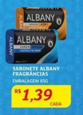 Assaí Atacadista SABONETE ALBANY FRAGRÂNCIAS EMBALAGEM 85G oferta