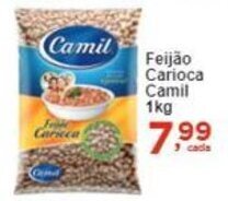 Rossi Supermercado Feijão Carioca Camil 1kg oferta