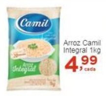 Rossi Supermercado Arroz Camil Integral 1kg oferta