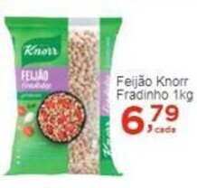 Rossi Supermercado Feijão Knorr Fradinho 1kg oferta