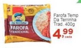 Rossi Supermercado Farofa Temp Da Terrinha Trad. 400g oferta