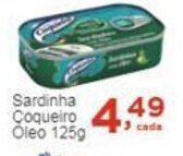 Rossi Supermercado Sardinha Coqueiro Oleo 125g oferta
