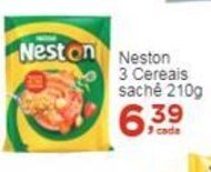 Rossi Supermercado Neston 3 Cereais saché 210g oferta
