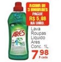 Lava Roupas Liquido Ares Conc. 1L