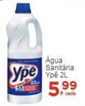 Rossi Supermercado Água Sanitária Ypê 2L oferta