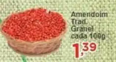 Rossi Supermercado Amendoim Trad. Granel cada 100g oferta