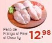 Rossi Supermercado Peito de Frango s/ Pele s/ Osso kg oferta