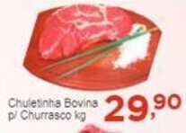 Rossi Supermercado Chuletinha Bovina p/ Churrasco kg oferta
