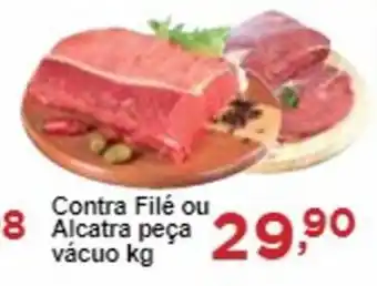 Rossi Supermercado Contra Filé ou Alcatra Peça vácuo kg oferta