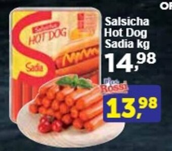 Rossi Supermercado Salsicha Hot Dog Sadia kg oferta