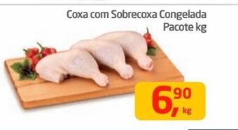 Tenda Atacado Coxa com sobrecoxa congelada pacote kg oferta