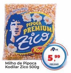 Tonin Superatacado Milho de pipoca kodilar zico 500g oferta