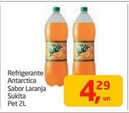 Tenda Atacado Refrigerante antarctica sabor laranja sukita pet 2l oferta