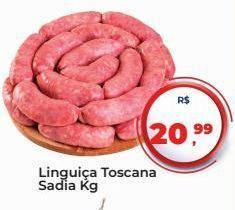 Tonin Superatacado Linguiça toscana sadia kg oferta