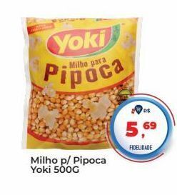 Tonin Superatacado Milho p/ pipoca yoki 500g oferta