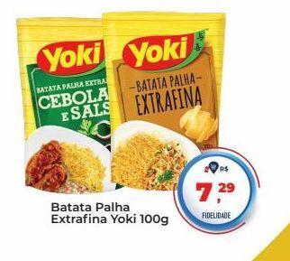 Tonin Superatacado Batata palha extrafina yoki 100g oferta