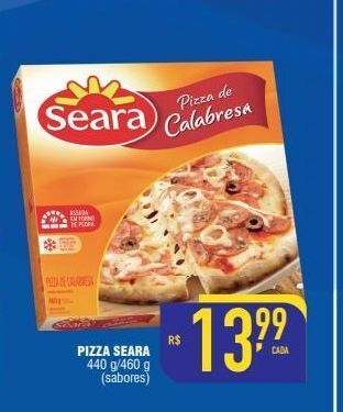 Mercantil Rodrigues Pizza seara 440 g/460 g (sabores) oferta