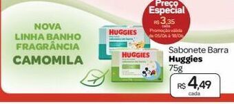 Drogal Sabonete barra huggies 75g oferta