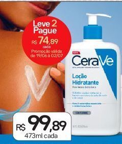 Loção hidratante cerave 473ml