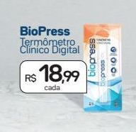 Drogal Termômetro clinico digital biopress oferta
