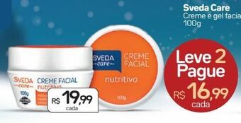 Drogal Sveda care creme e gel facial 100g oferta