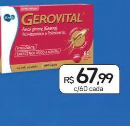 Drogal Gerovital c/60 cada oferta