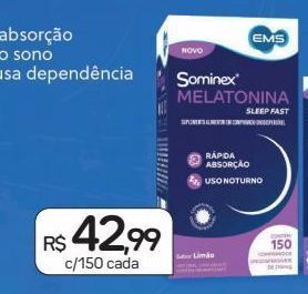 Drogal Sominex melatonina c/150 cada oferta