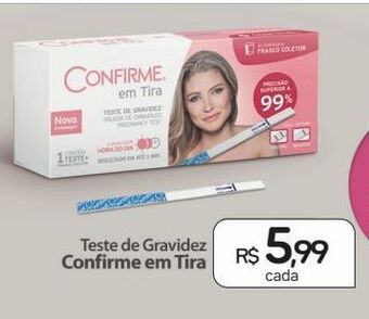 Drogal Teste de gravidez confirme em tira oferta