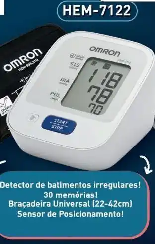 Drogal Medidor de pressão omron hem-7122 oferta