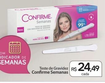 Drogal Teste de gravidez confirme semanas oferta