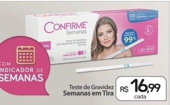 Drogal Teste de gravidez confirme em tira oferta