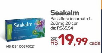 Drogal Seakalm passiflora incarnata l. 260mg 20 cpr oferta