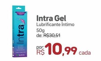 Drogal Intra gel lubrificante íntimo 50g oferta