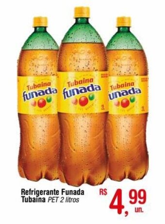 Fort Atacadista Refrigerante Funada Tubaína PET 2 litros oferta