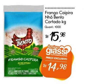 Giassi Supermercados Frango Caipira Nhô Bento Cortado kg oferta